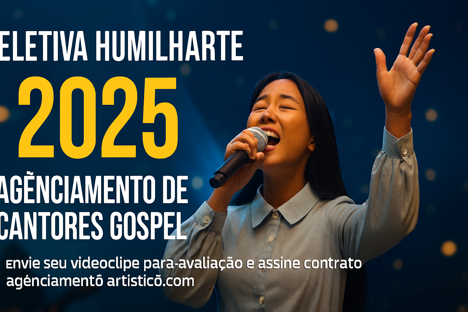 Cantores Gospel para Eventos 2025/2026